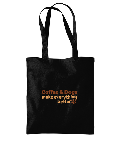 Tote Bag - Coffee & Dog Edition