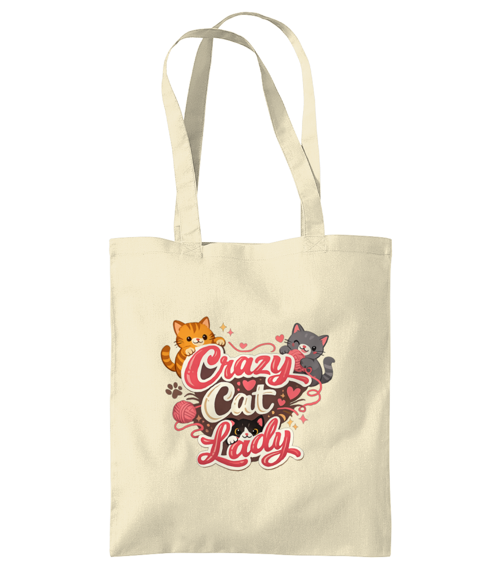 Tote Bag - Crazy cat lady