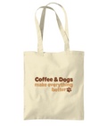 Tote Bag - Coffee & Dog Edition