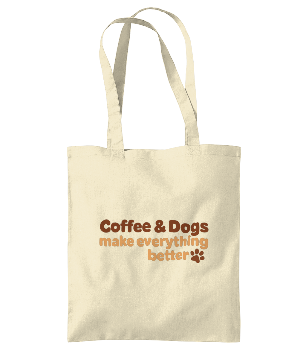 Tote Bag - Coffee & Dog Edition